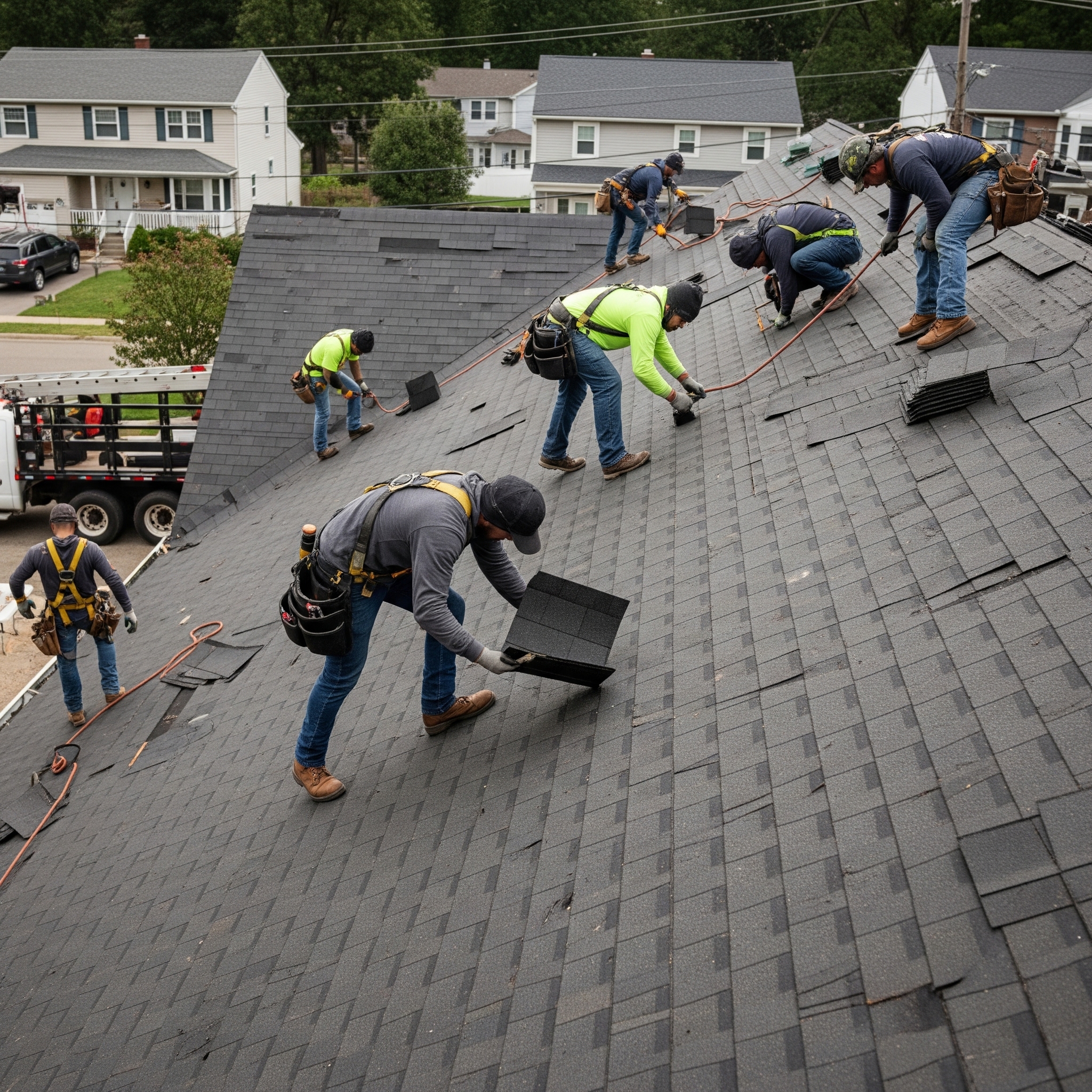 Asphalt Roof Replacement in NJ