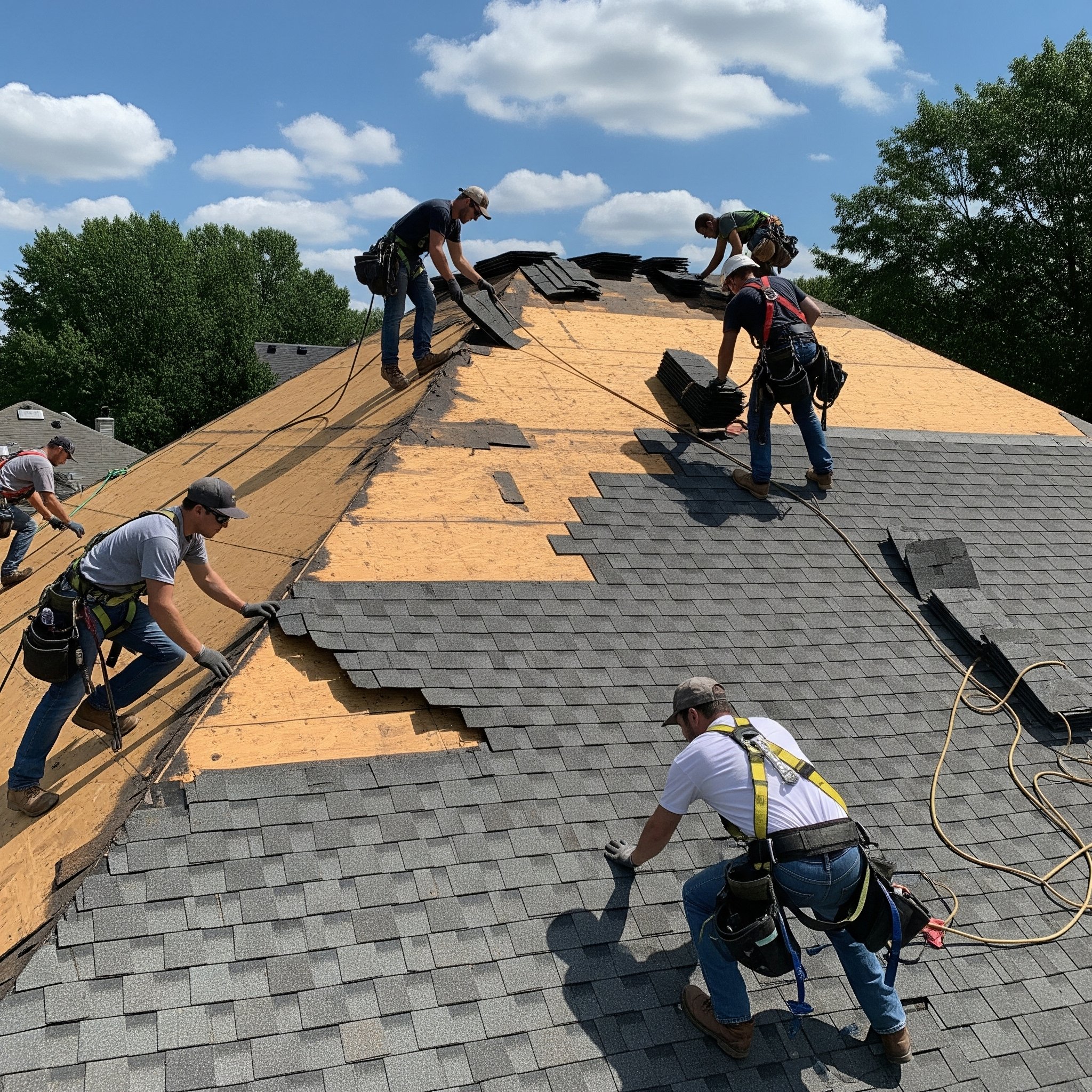Replace Asphalt Shingles