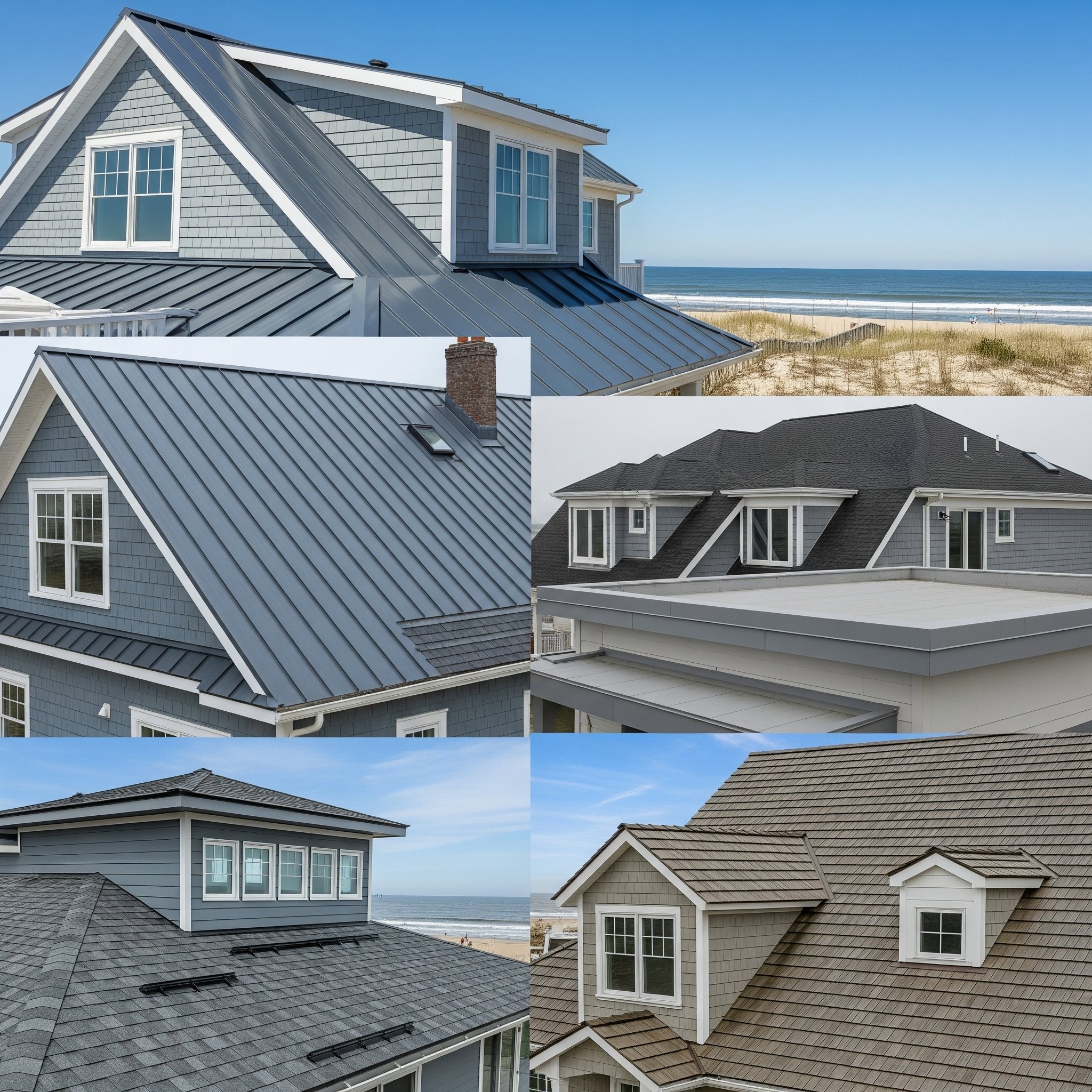 Best Roofing Materials for Coastal Homes in NJ