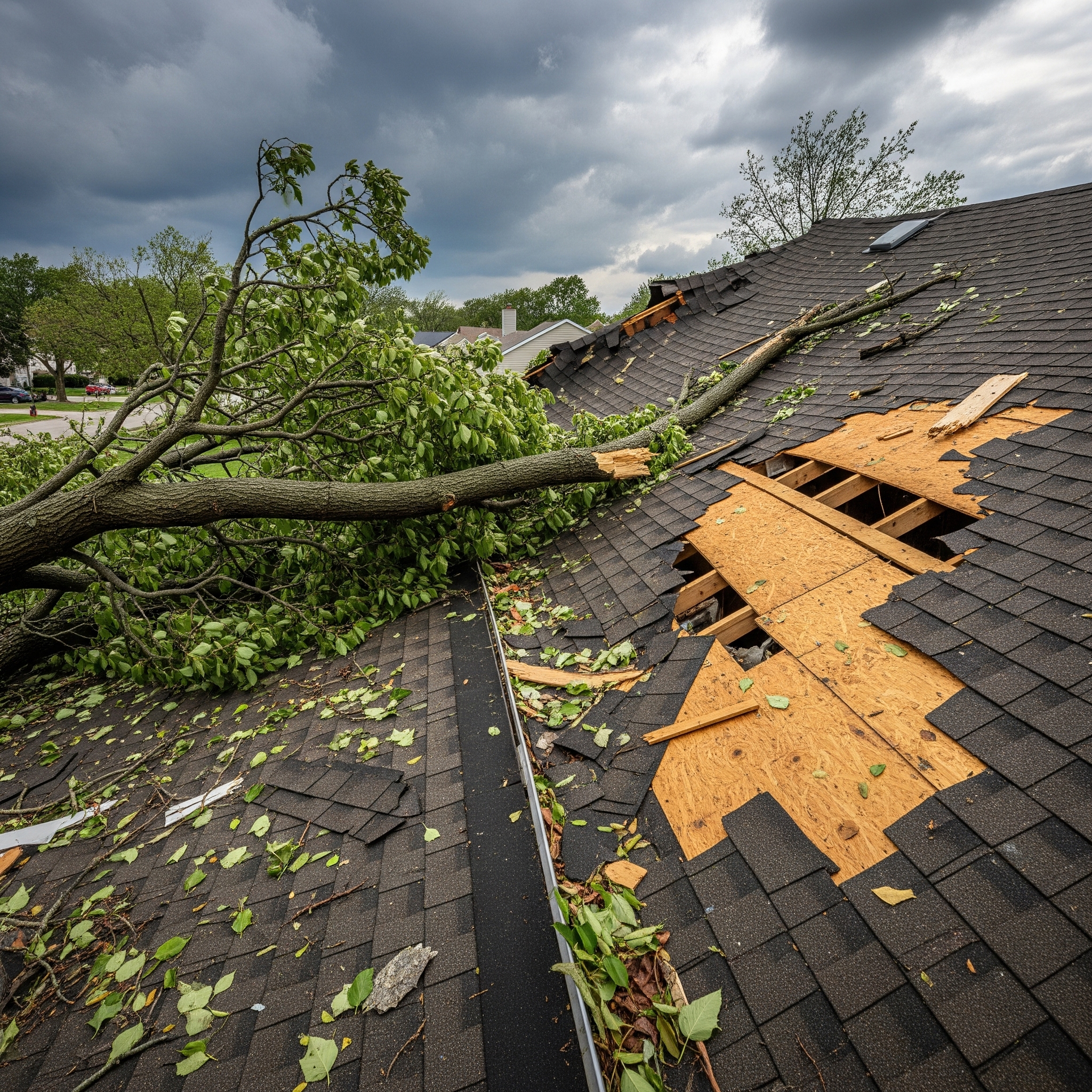 storm damage roof NJ