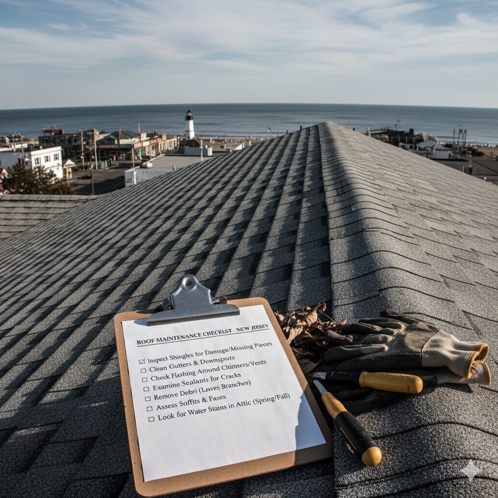 roof maintenance checklist NJ