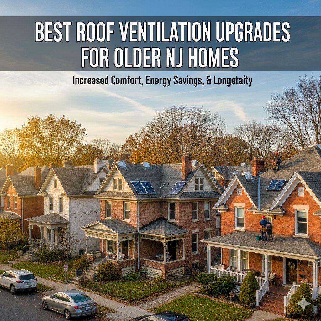 Roof Ventilation Upgrades for Older NJ Homes