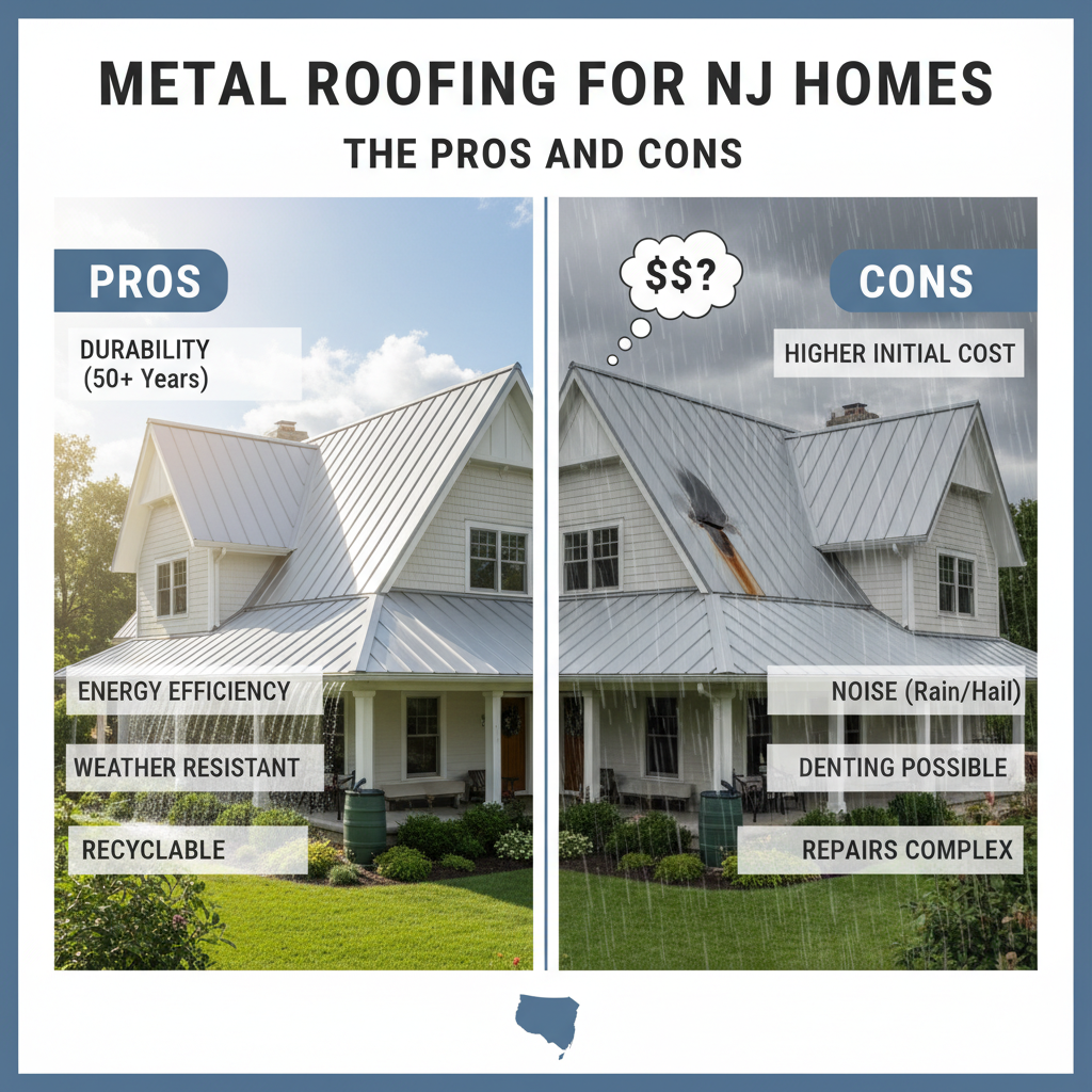 metal roofing NJ homes