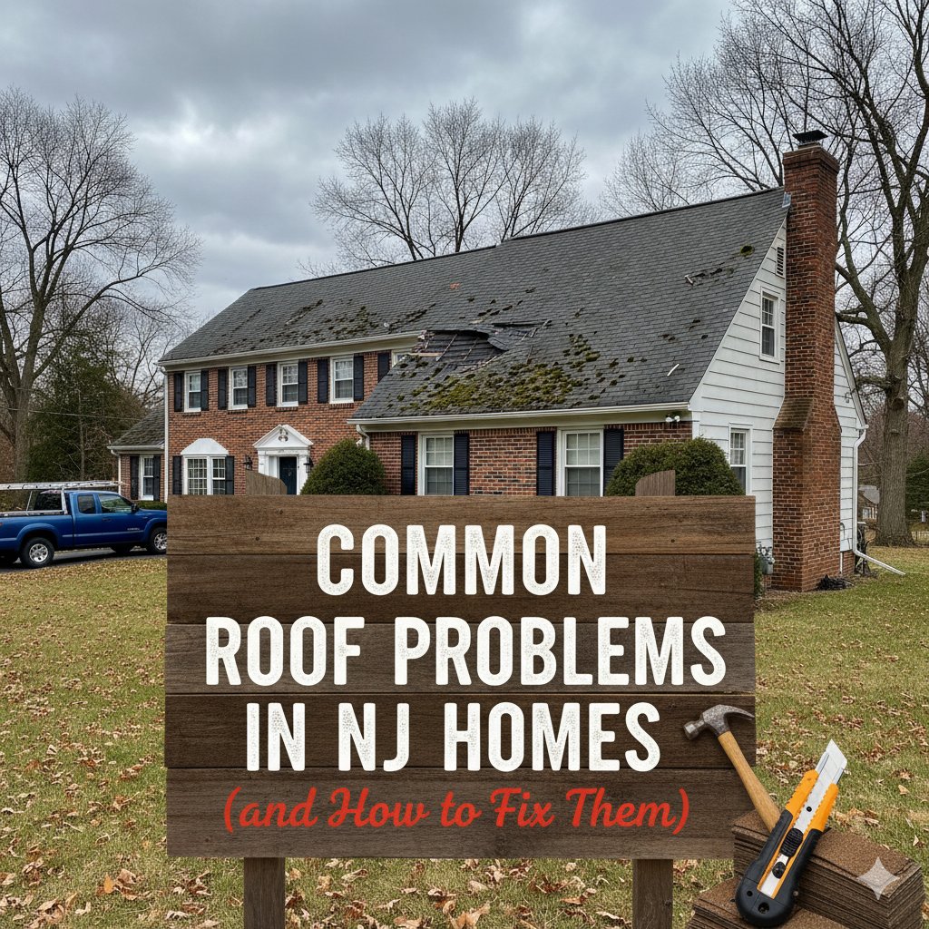 common roof problems NJ