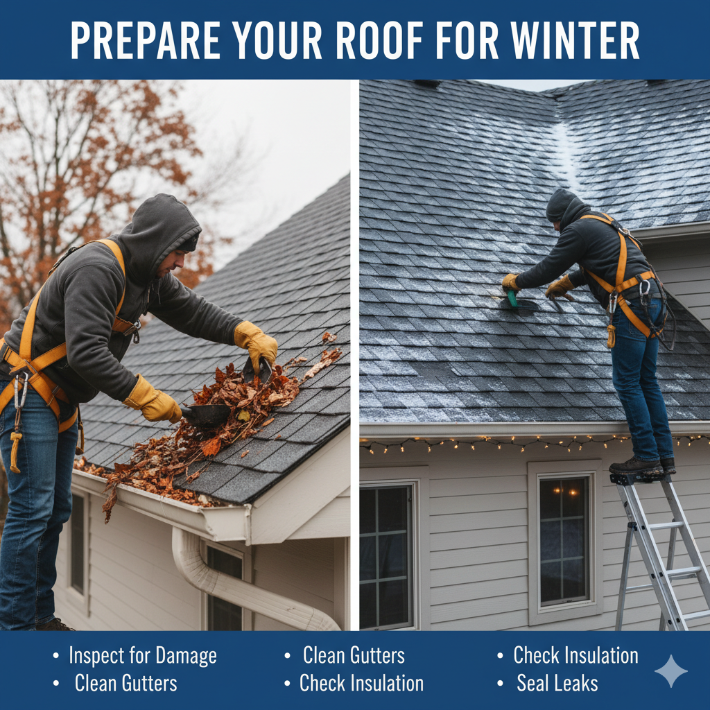 winter roof maintenance New Jersey