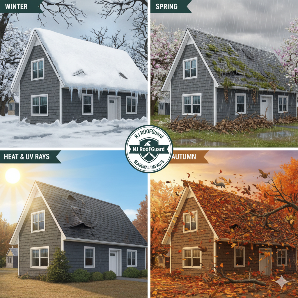 New Jersey roof weather damage