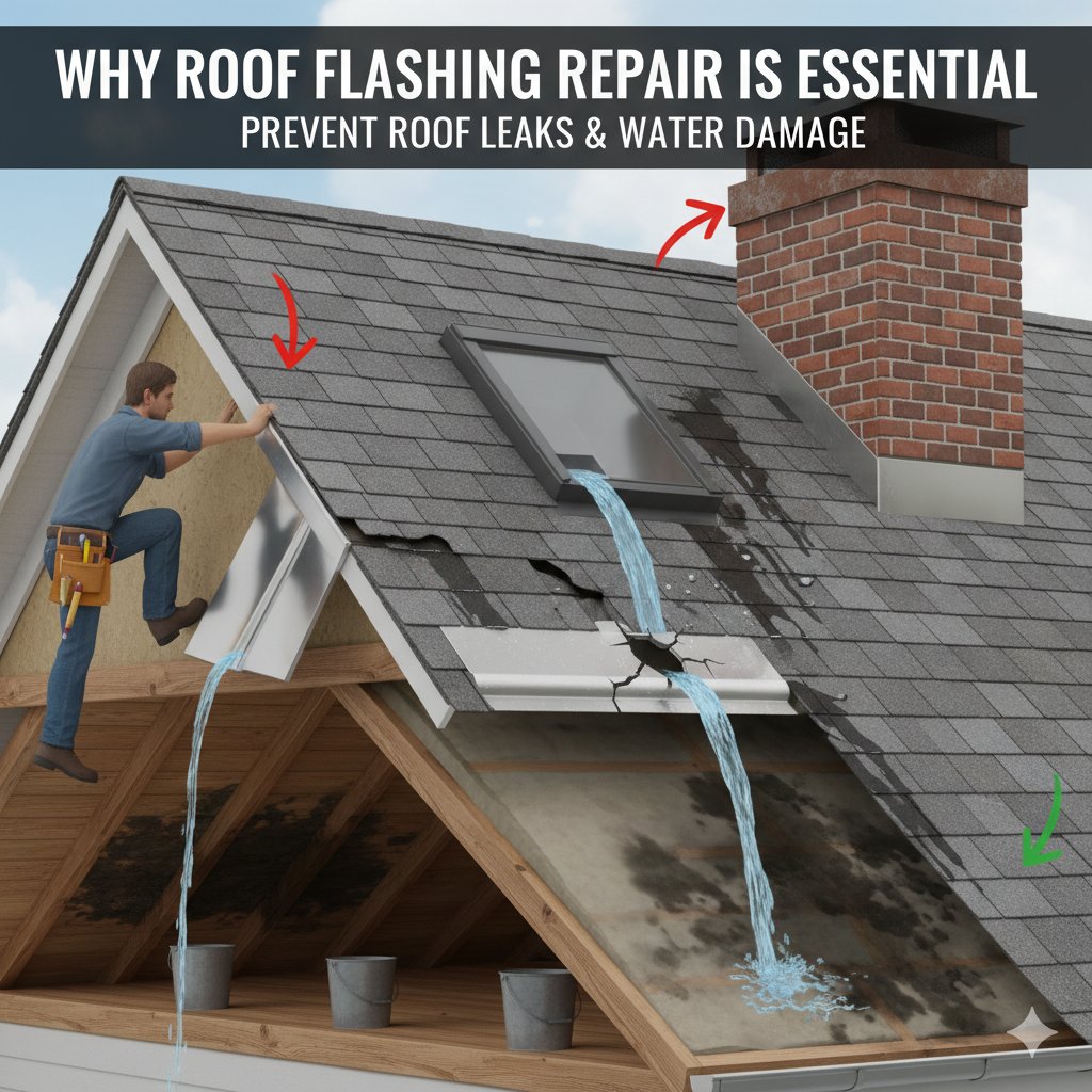 roof flashing repair NJ