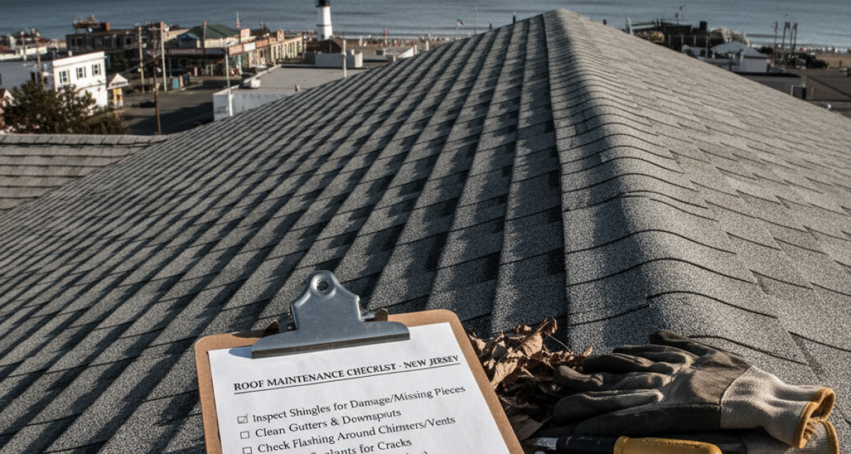 roof maintenance checklist NJ