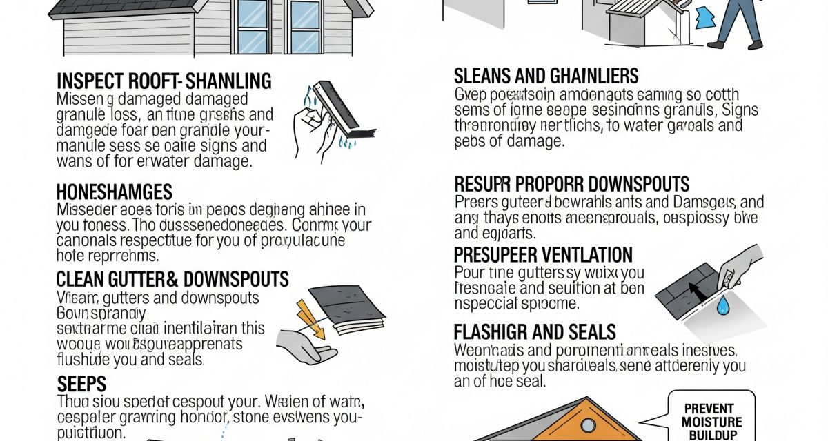 Asphalt Roof Maintenance Checklist