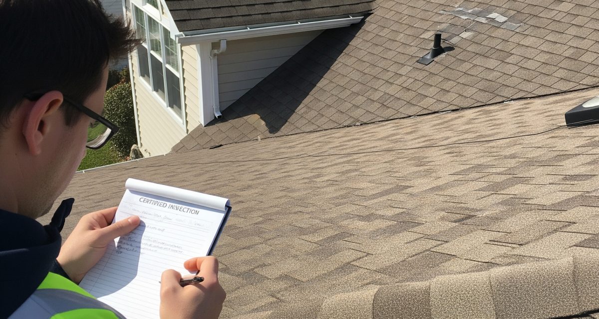 Roof Inspection Before Buying a Home in NJ