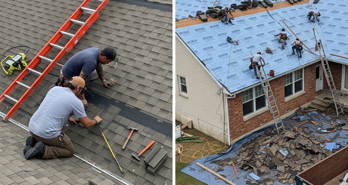 Roof Repair vs. Roof Replacement NJ