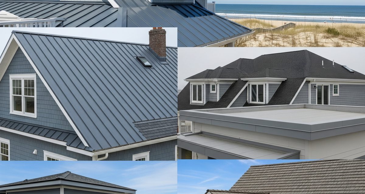 Best Roofing Materials for Coastal Homes in NJ