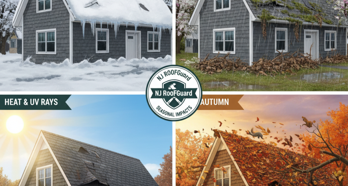 New Jersey roof weather damage