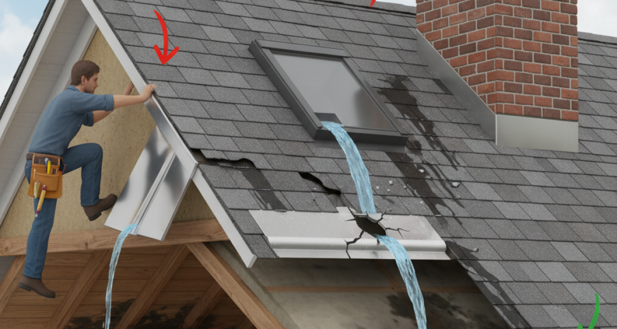 roof flashing repair NJ